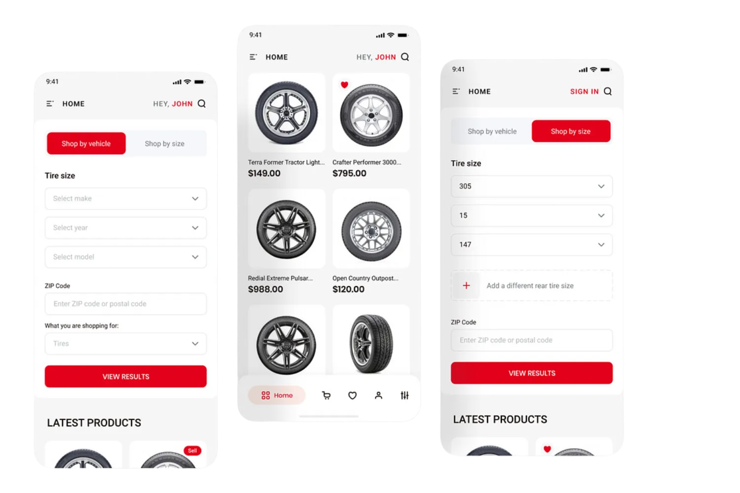 Products Dashboard