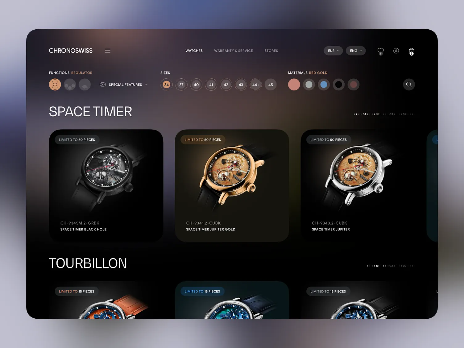 Forge.monster store builder interface
